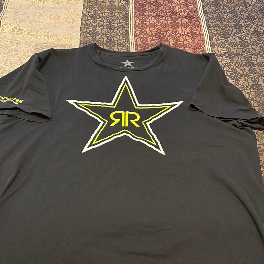 “Old School” Black Short Sleeve Tee with Eye-Catching Graphic